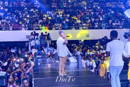 Fancy Gadam Ascends to Iconic Heights: Unforgettable Performance Lights Up Aliu Mahama Sports Stadium ‘Till Dawn