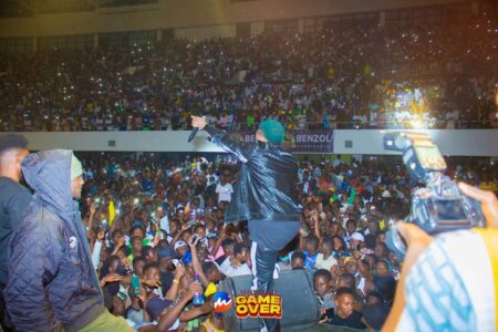 Seven Breathtaking Photographs from Maccasio’s Game Over Concert at Aliu Mahama Sport Stadium