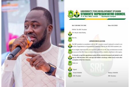 Renowned Critic Adugali Takes the Helm of UDS Nyankpala Campus EnterCom